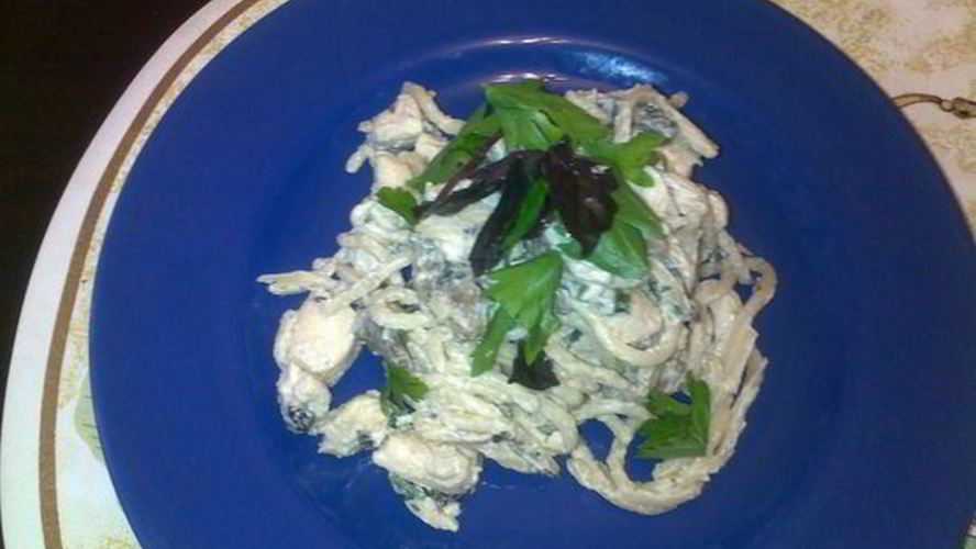 Рецепт паста в сливочном соусе