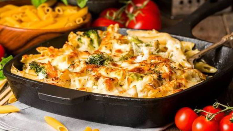 Рецепт пенне запеченные с овощами