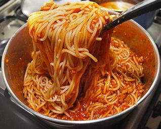 Подливка к спагетти с фаршем