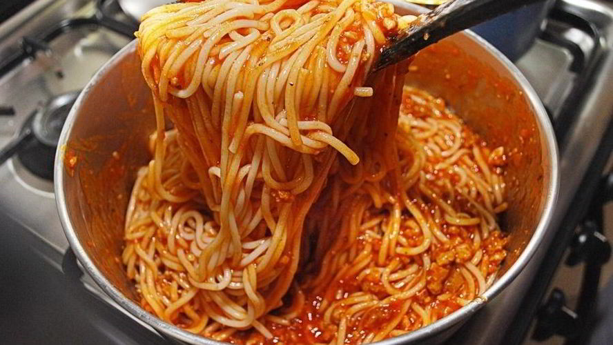 Рецепт подливка к спагетти с фаршем