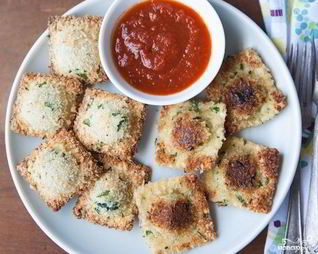 Равиоли жареные