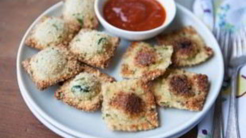 равиоли жареные