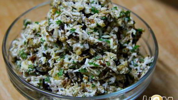 Рецепт Салат-паста с баклажанами Вкусная