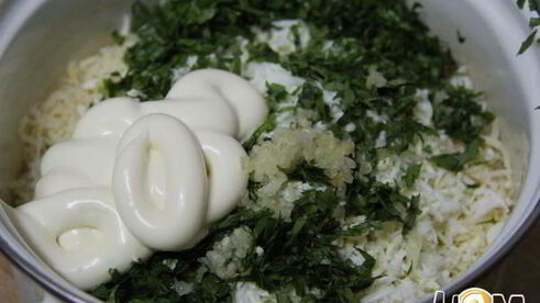 салат-паста с баклажанами вкусная