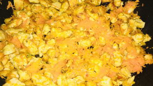 сливочная паста с куриной грудкой