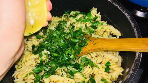 сливочная паста с куриной грудкой