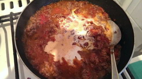 спагетти болоньез