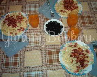 Спагетти карбонара