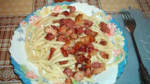 спагетти карбонара