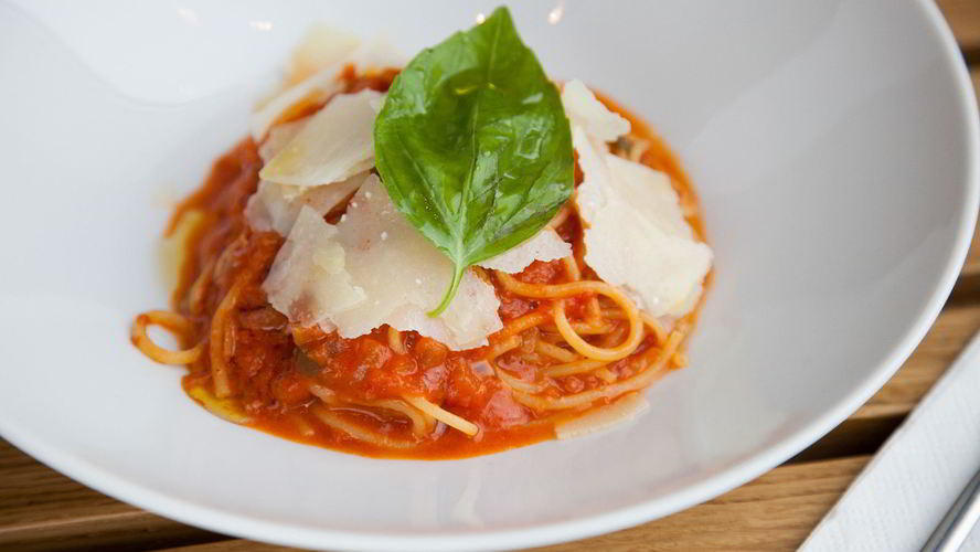 Рецепт спагетти помодорро