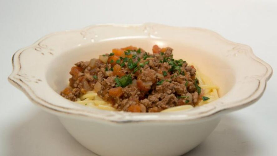 Рецепт спагетти с соусом болоньезе