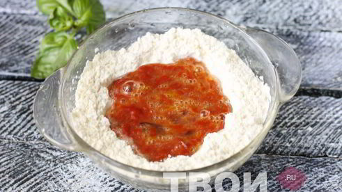 томатные спагетти