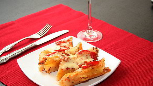 Рецепт Запеченые каннеллони по-итальянски