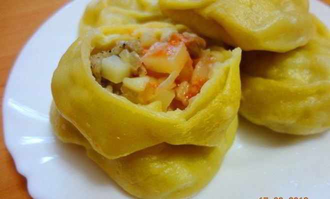 Манты по-узбекски