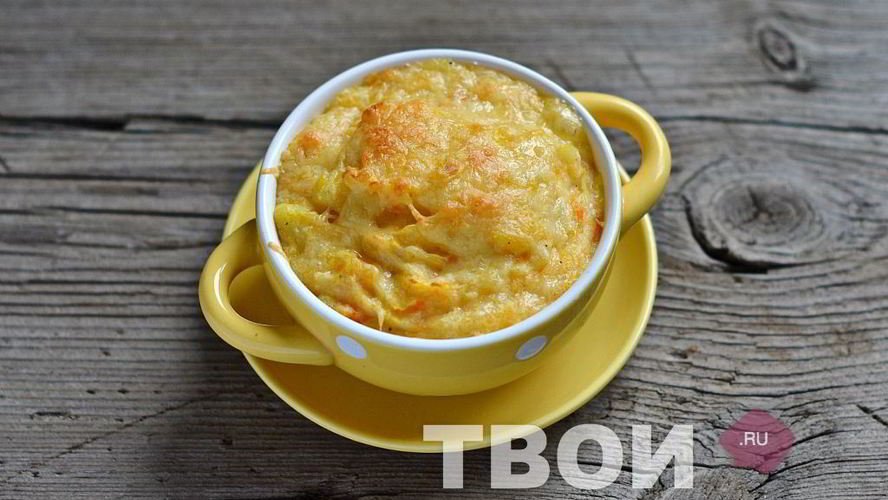 Рецепт морковно-картофельное пюре с сыром