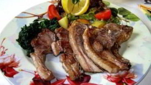 бараньи ребрышки на мангале