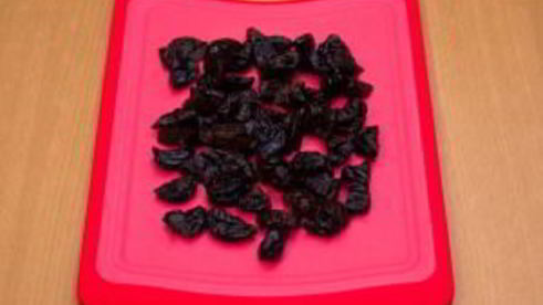 бараньи ребрышки с яблоками, черносливом и булгуром