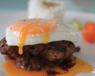 Бифштекс по-гамбургски