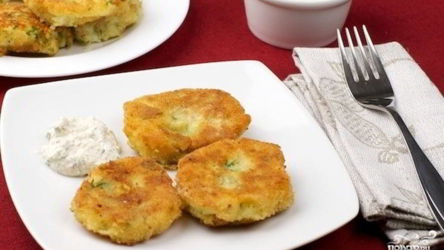 Рецепт биточки из пюре
