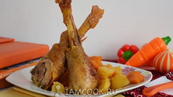 Рецепт Домашняя курица, запеченная в духовке