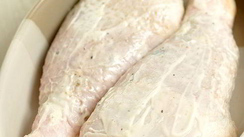 фаршированные куриные окорочка