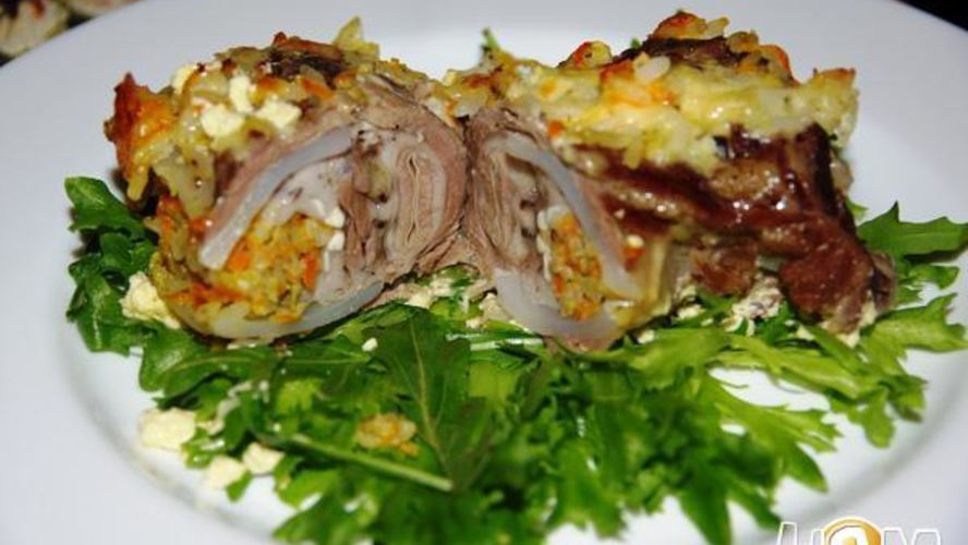 Рецепт фаршированные свиные калтыки