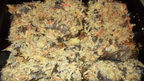 фаршированные свиные калтыки