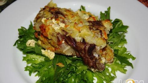 фаршированные свиные калтыки