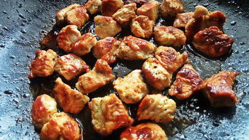 филе индейки с рисом