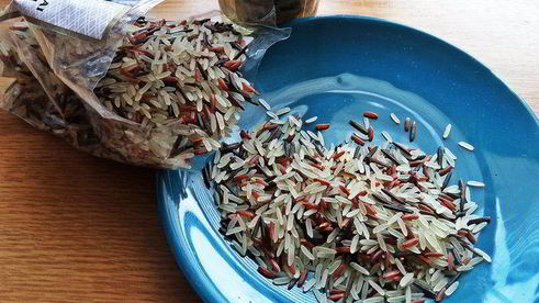 филе индейки с рисом