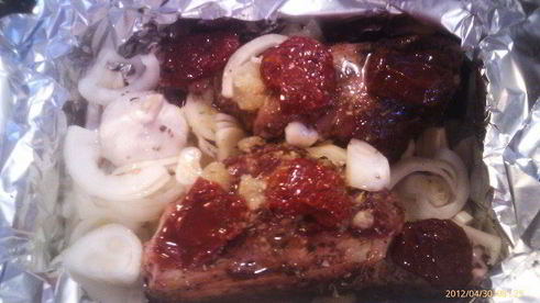 голяшка ягненка, запеченная в духовке