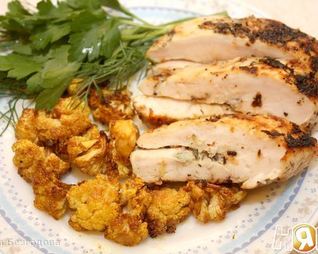 Греческая лимонная грудка на гриле