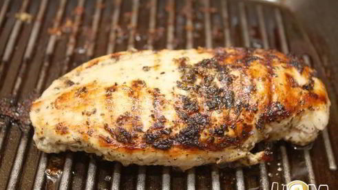 греческая лимонная грудка на гриле