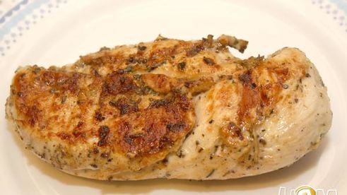 греческая лимонная грудка на гриле