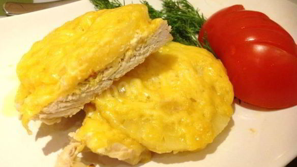 Рецепт Индейка с ананасами в духовке