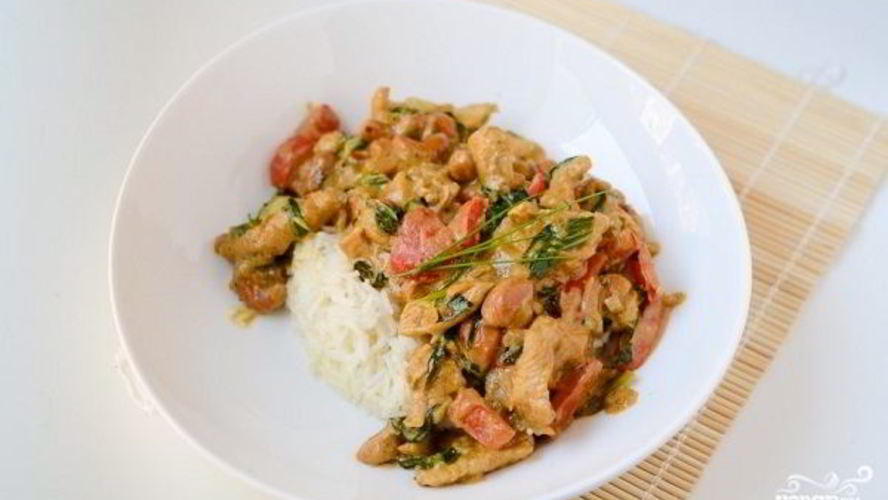 Рецепт индейка, жаренная кусочками