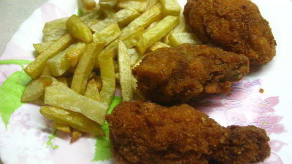 Рецепт Крылышки куриные во фритюре