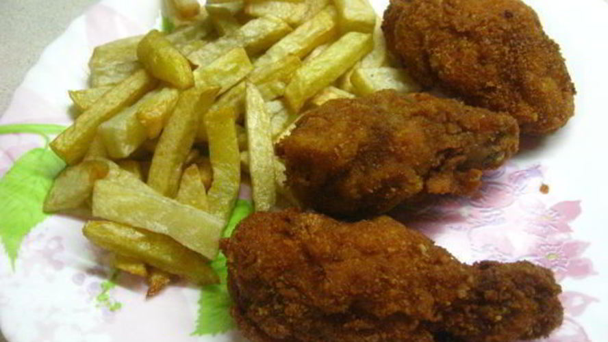 Рецепт крылышки куриные во фритюре