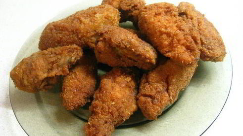 крылышки куриные во фритюре