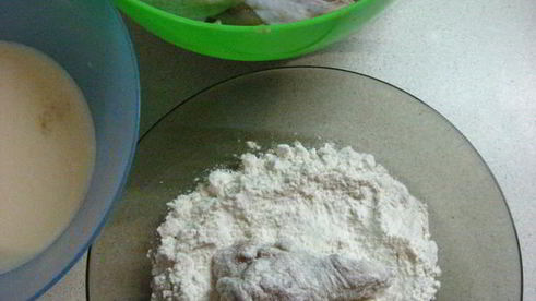 крылышки куриные во фритюре