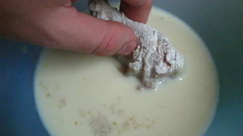 крылышки куриные во фритюре