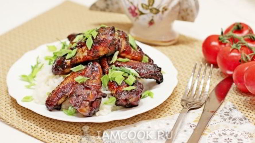 Рецепт крылышки в маринаде
