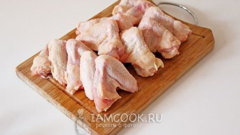 крылышки в маринаде