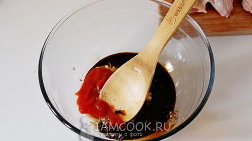 крылышки в маринаде