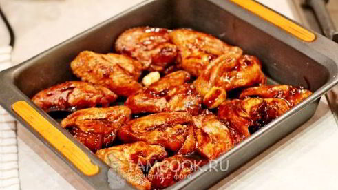 крылышки в маринаде