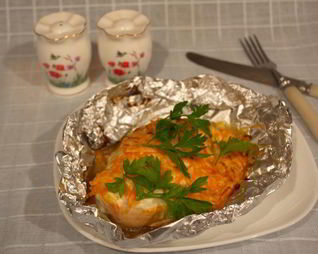 Куриная грудка с паприкой