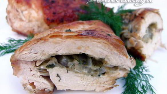 Рецепт Куриное филе с сыром в кунжутной панировке