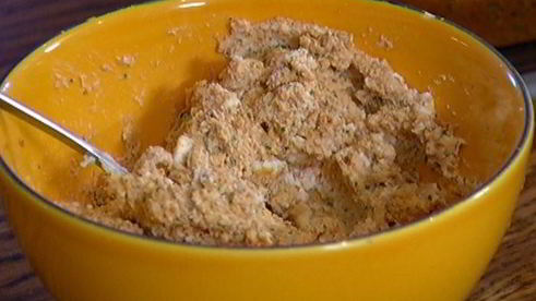 куриные грудки, фаршированные песто и рикоттой