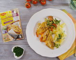 Куриные грудки с сыром и томатом внутри