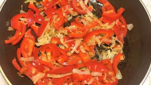 куриные ножки с овощами